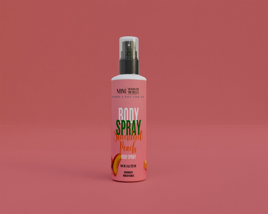 Succulent Peach Body Spray