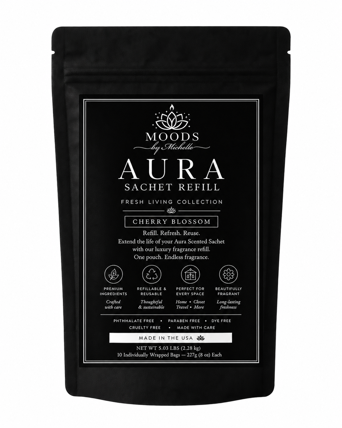 Aura Sachet Refill Fresh Living Collection