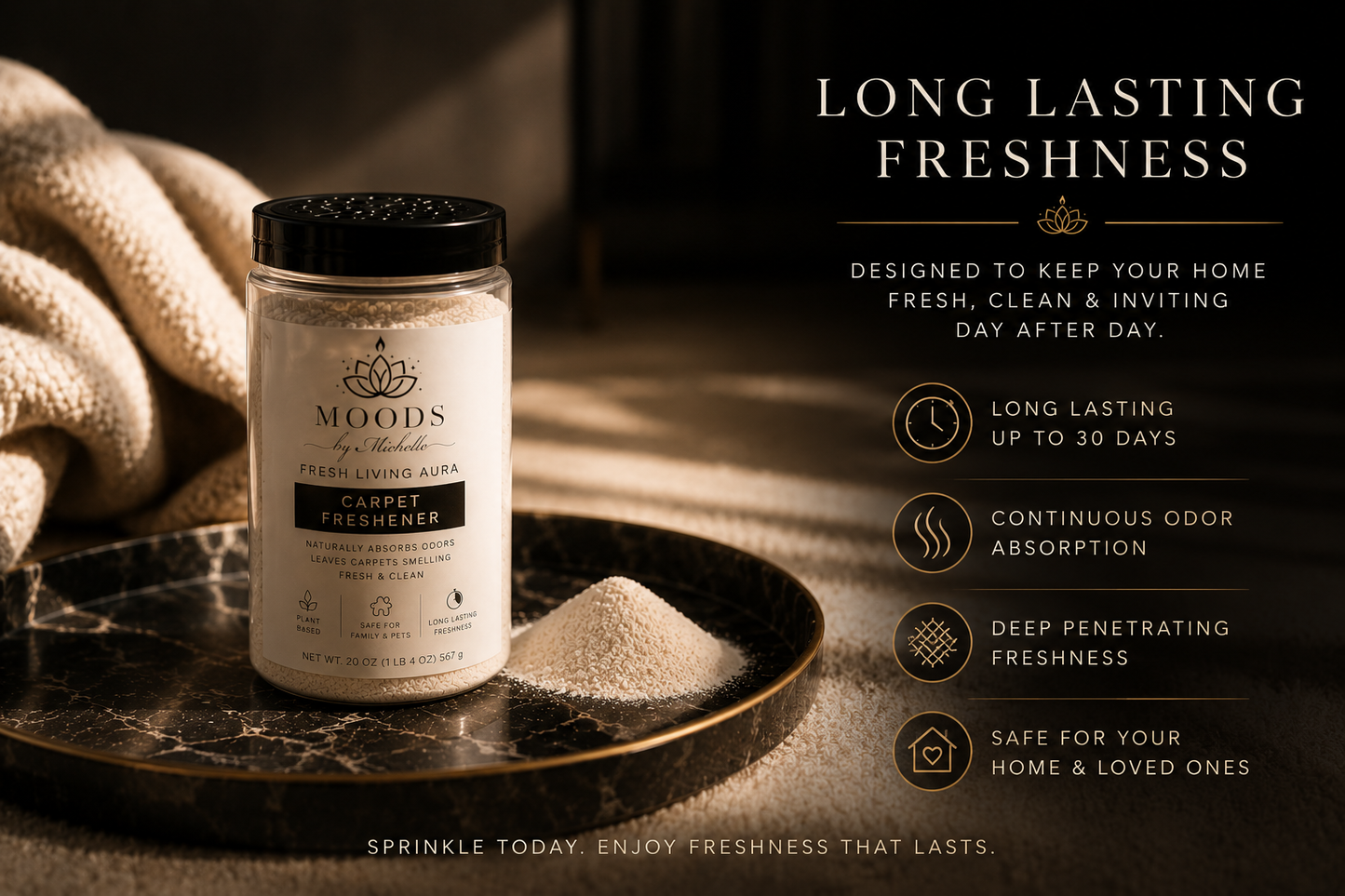 Aura Carpet Freshener Fresh Living Collection