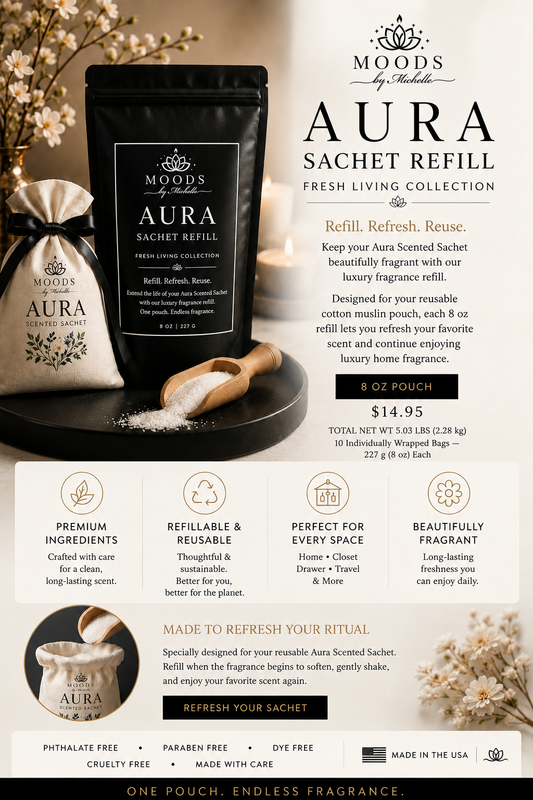 Aura Sachet Refill Fresh Living Collection