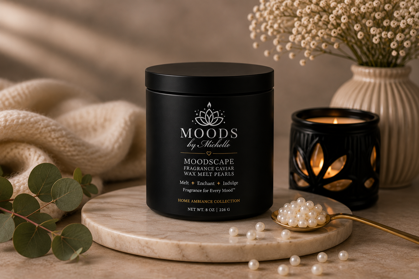 Moodscape Fragrance Caviar Wax Melt Pearls