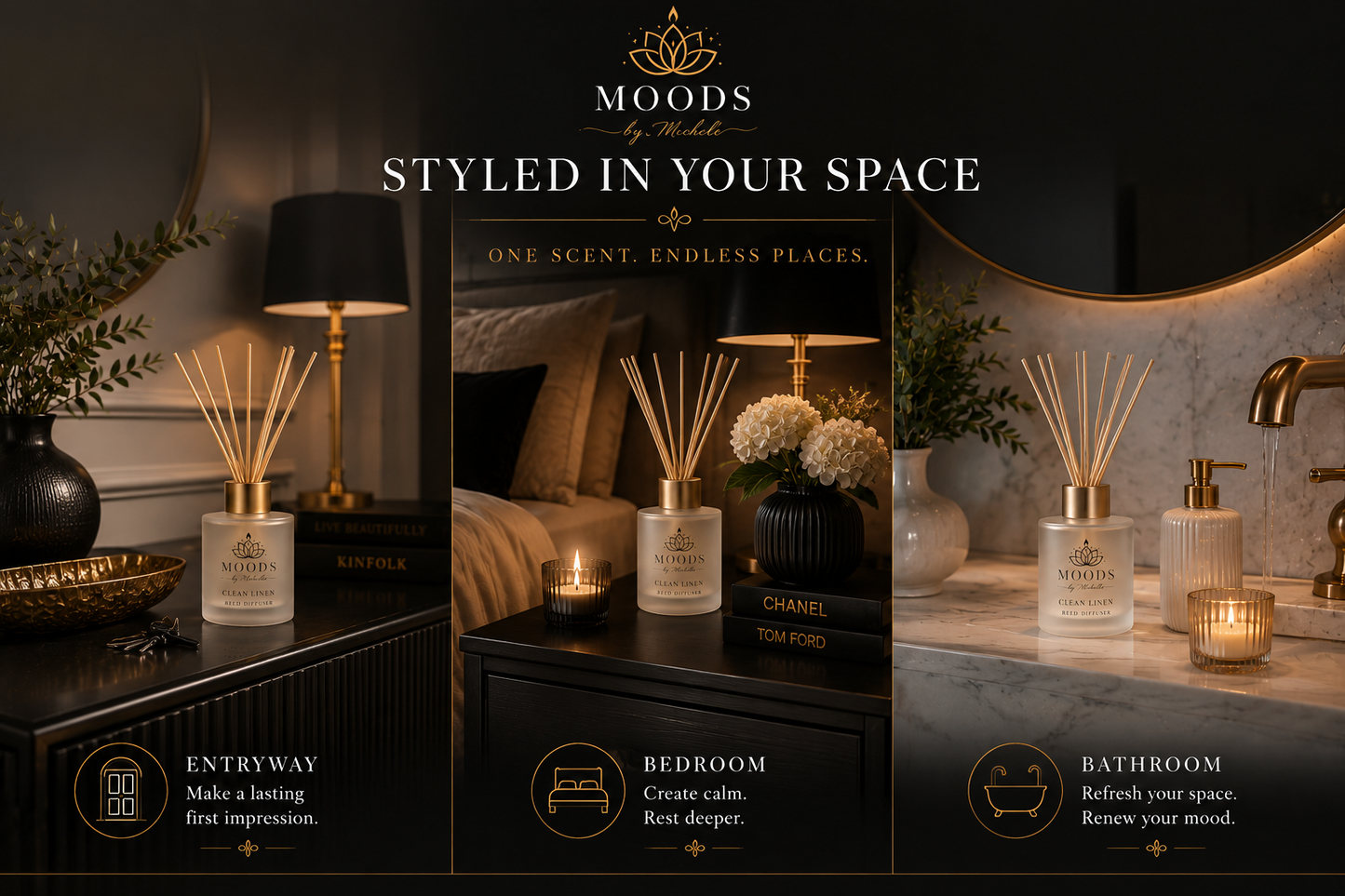 Moodscape Reed Diffuser Collection