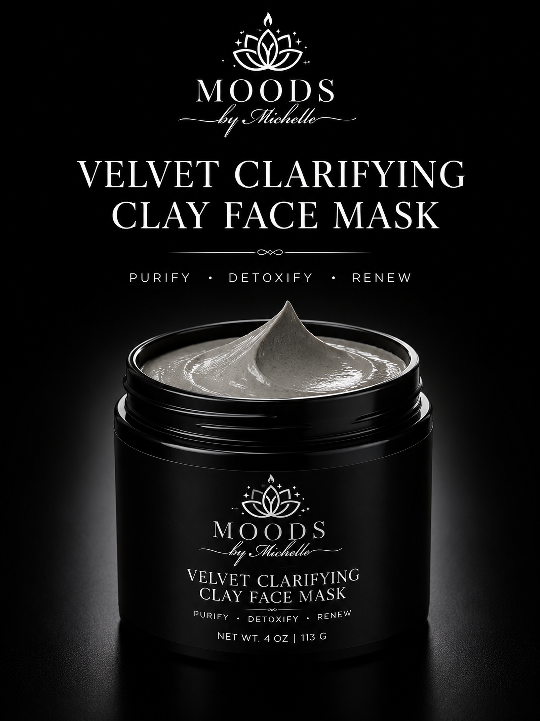 Velvet Clarifying - Clay Face Mask