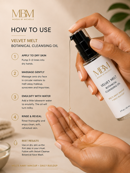 Velvet Melt Botanical Cleansing Oil