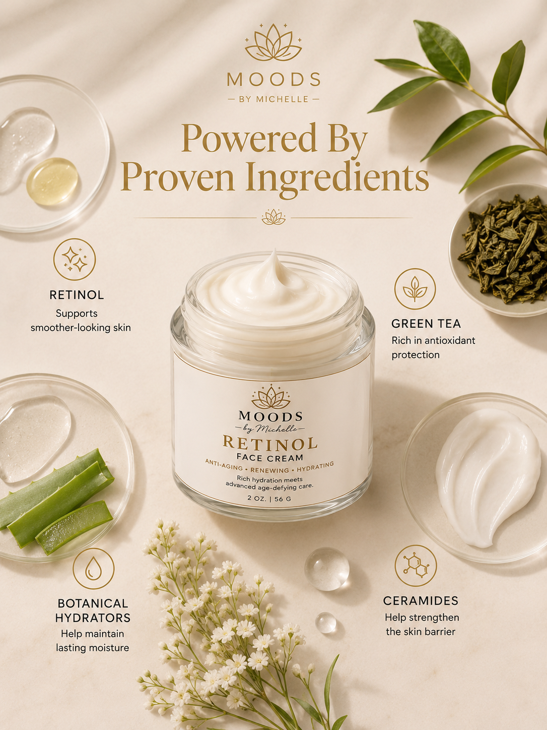 Velvet Rejuvenation - Retinol Face Cream