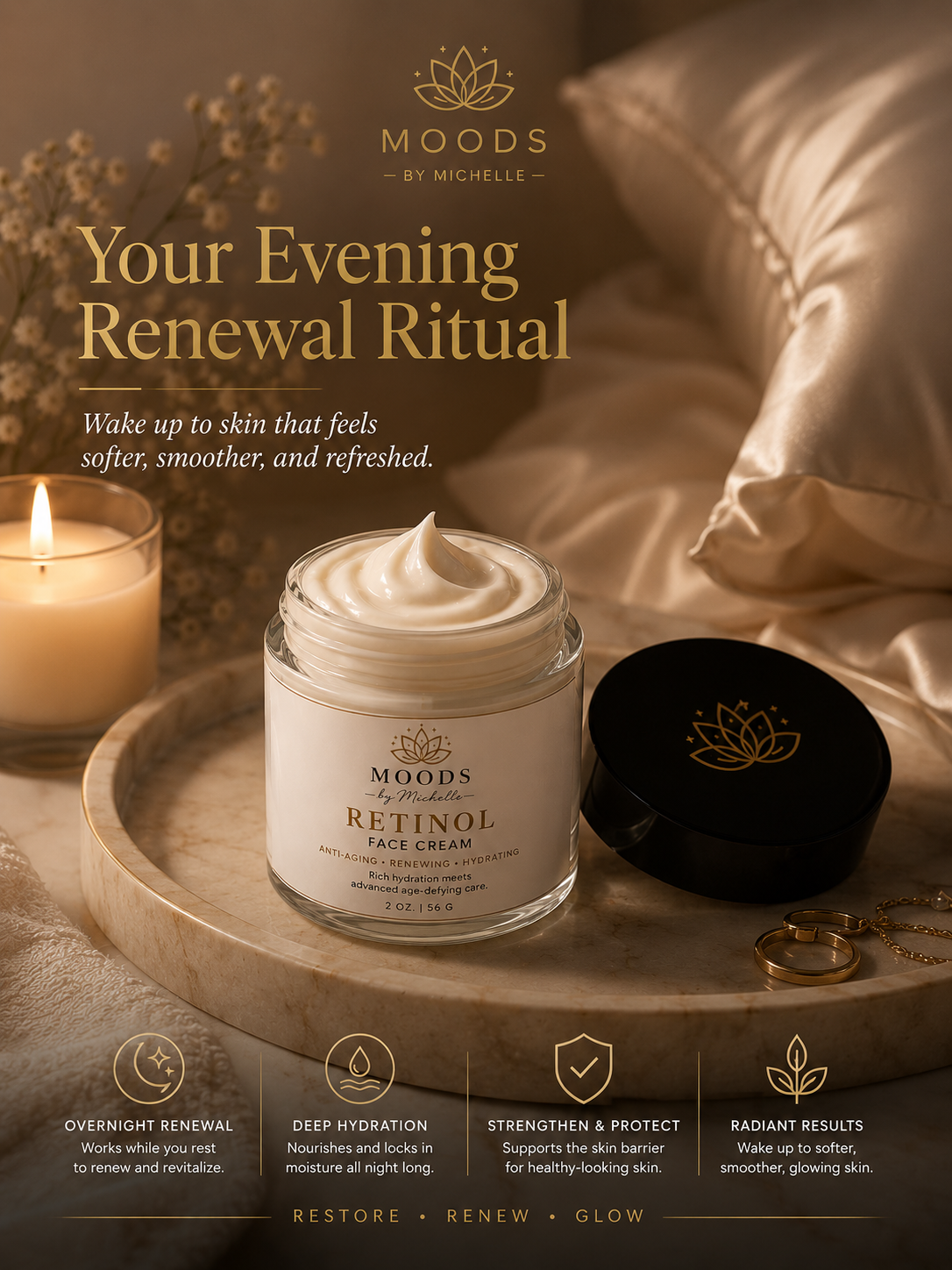 Velvet Rejuvenation - Retinol Face Cream