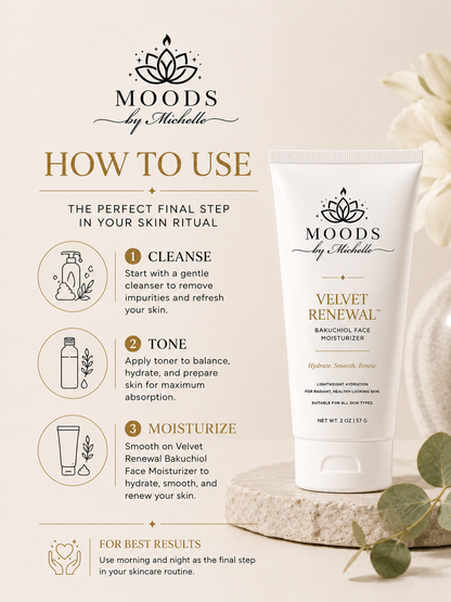 Velvet Renewal - Bakuchiol Face Moisturizer