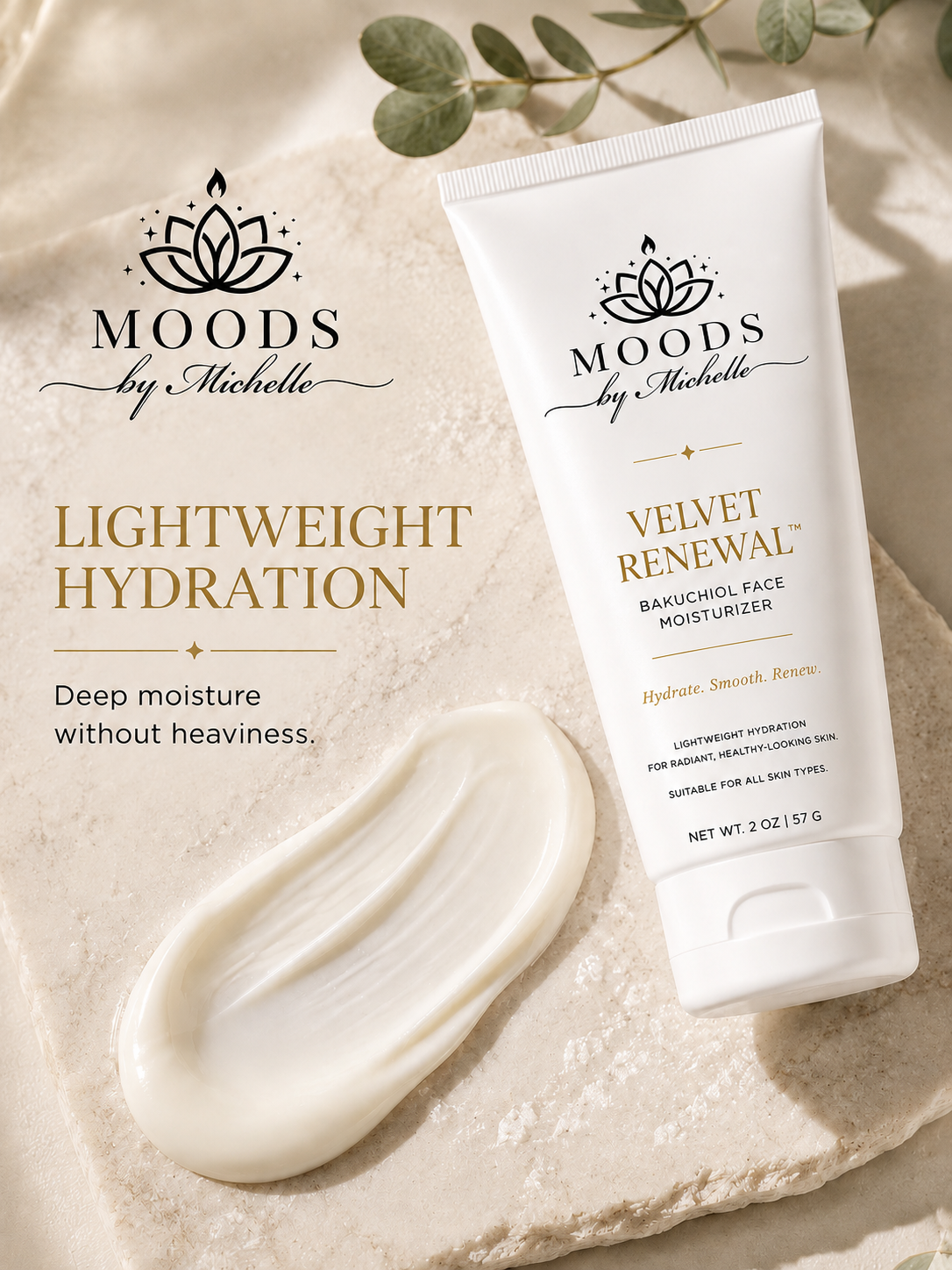 Velvet Renewal - Bakuchiol Face Moisturizer