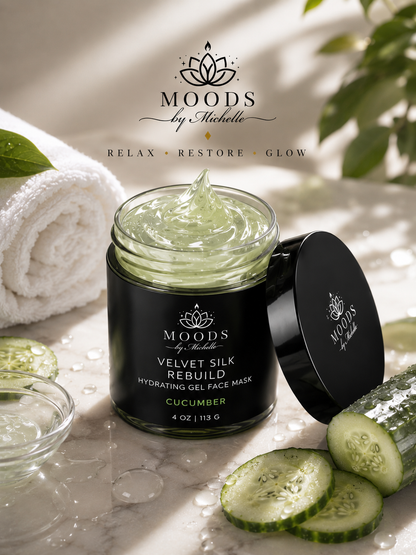 Velvet Silk Rebuild Hydrating Gel Face Mask