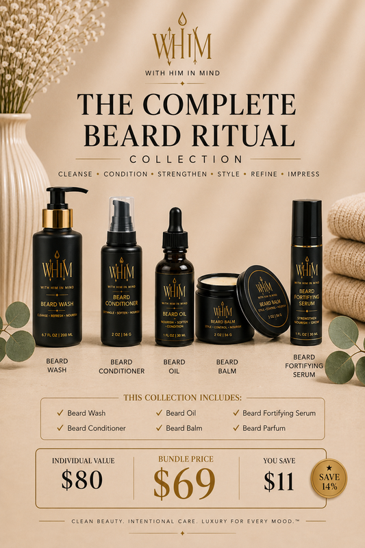 The WHIM Complete Beard Ritual Collection