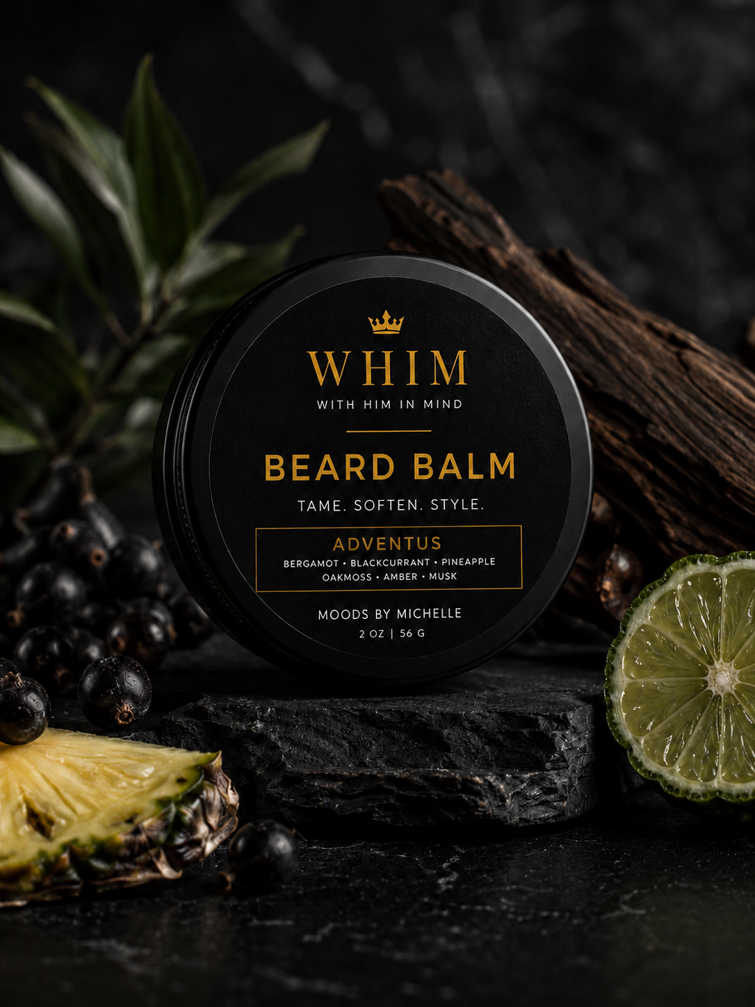 WHIM Beard Balm | 2 oz / 59 mL