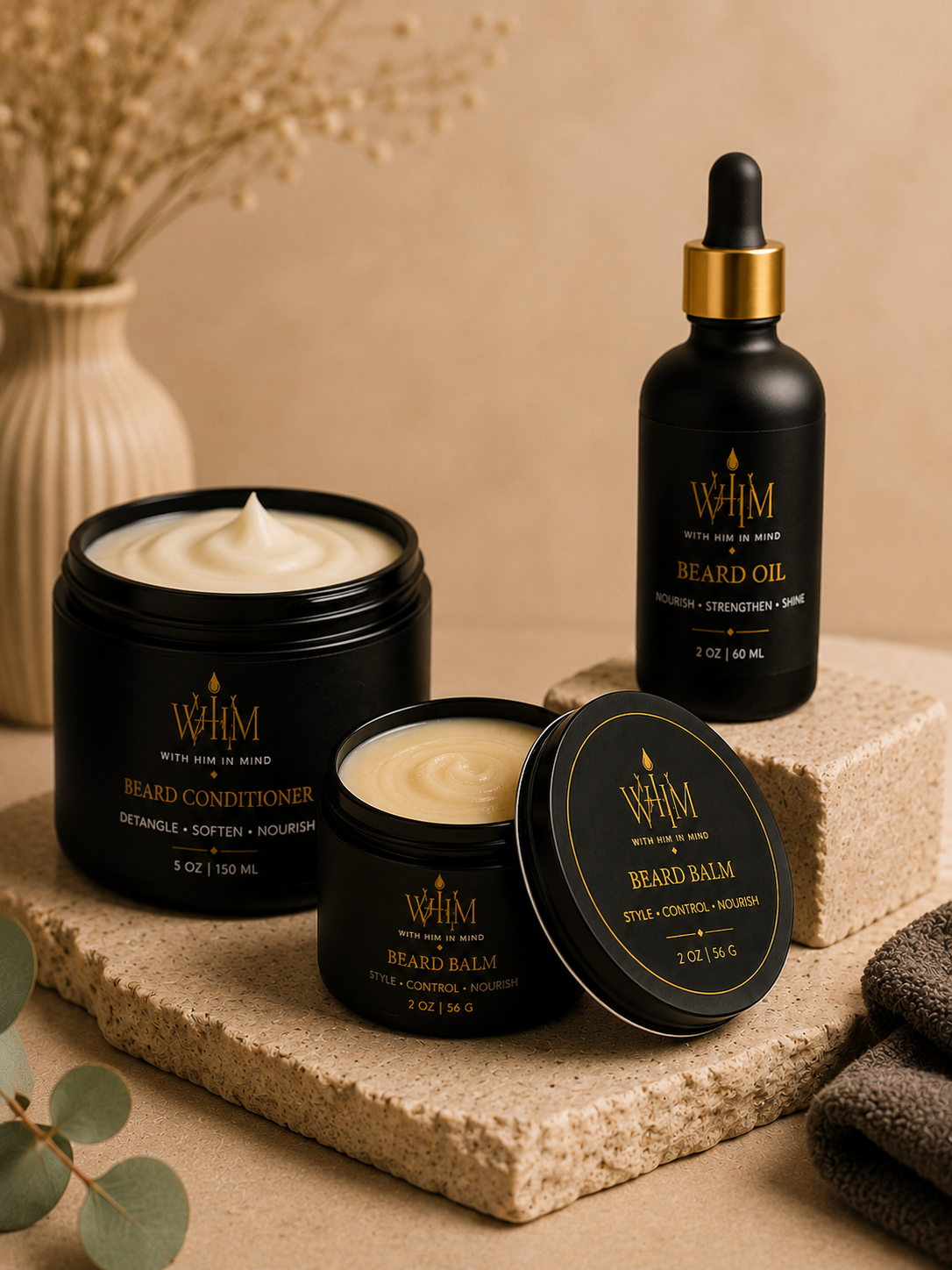 WHIM Beard Balm | 2 oz / 59 mL