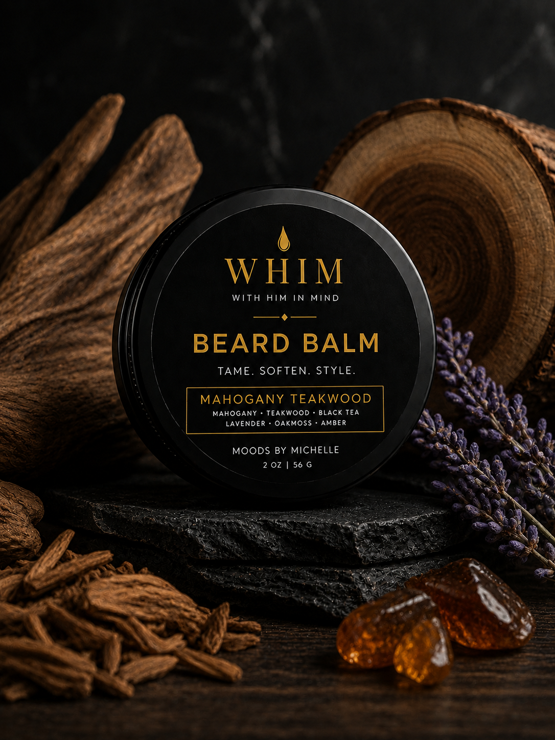 WHIM Beard Balm | 2 oz / 59 mL