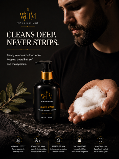 WHIM Beard Wash